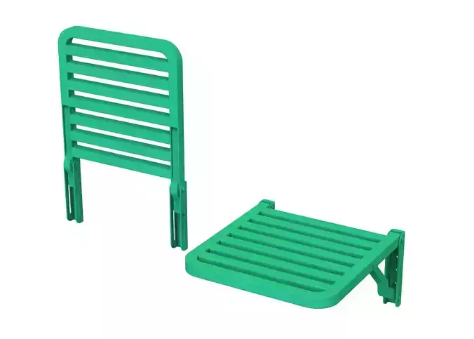 Wall Mounted Chair-05 3D print model