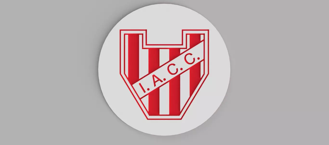 Club Instituto Atletico Central Cordoba Football Coasters Free 3D print model