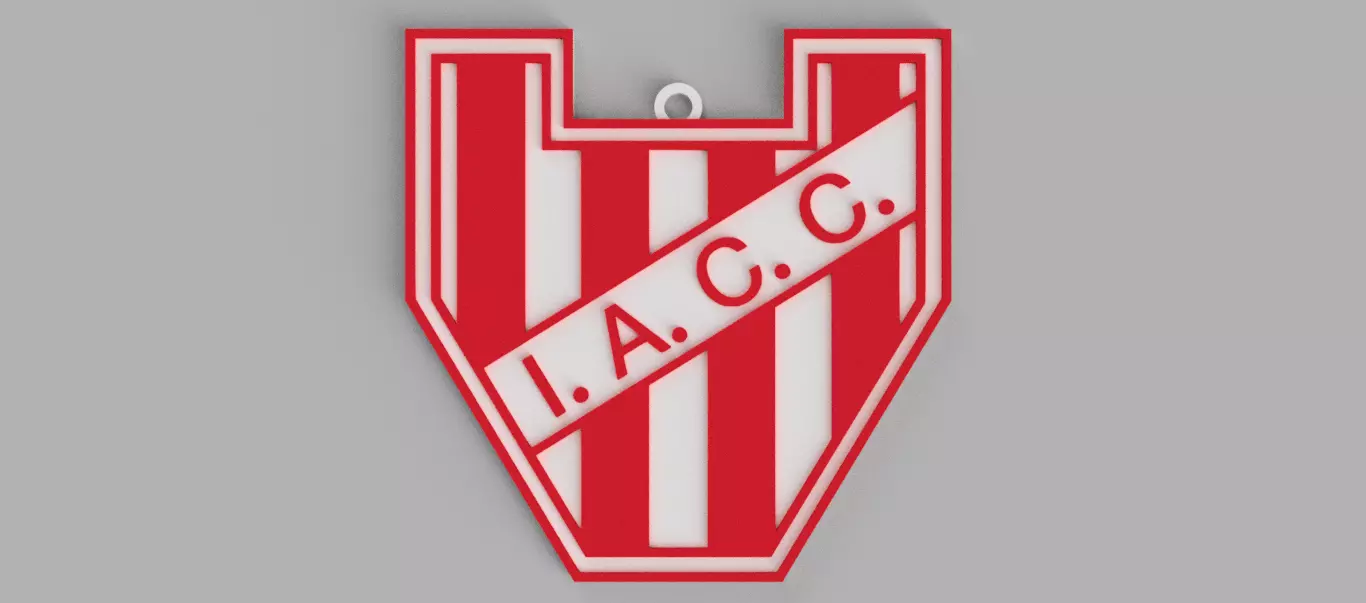 Club Instituto Atletico Central Cordoba Soccer keychain pendant Free 3D print model