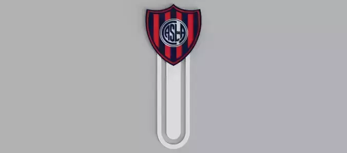Club Atletico San Lorenzo de Almagro Football Bookmark