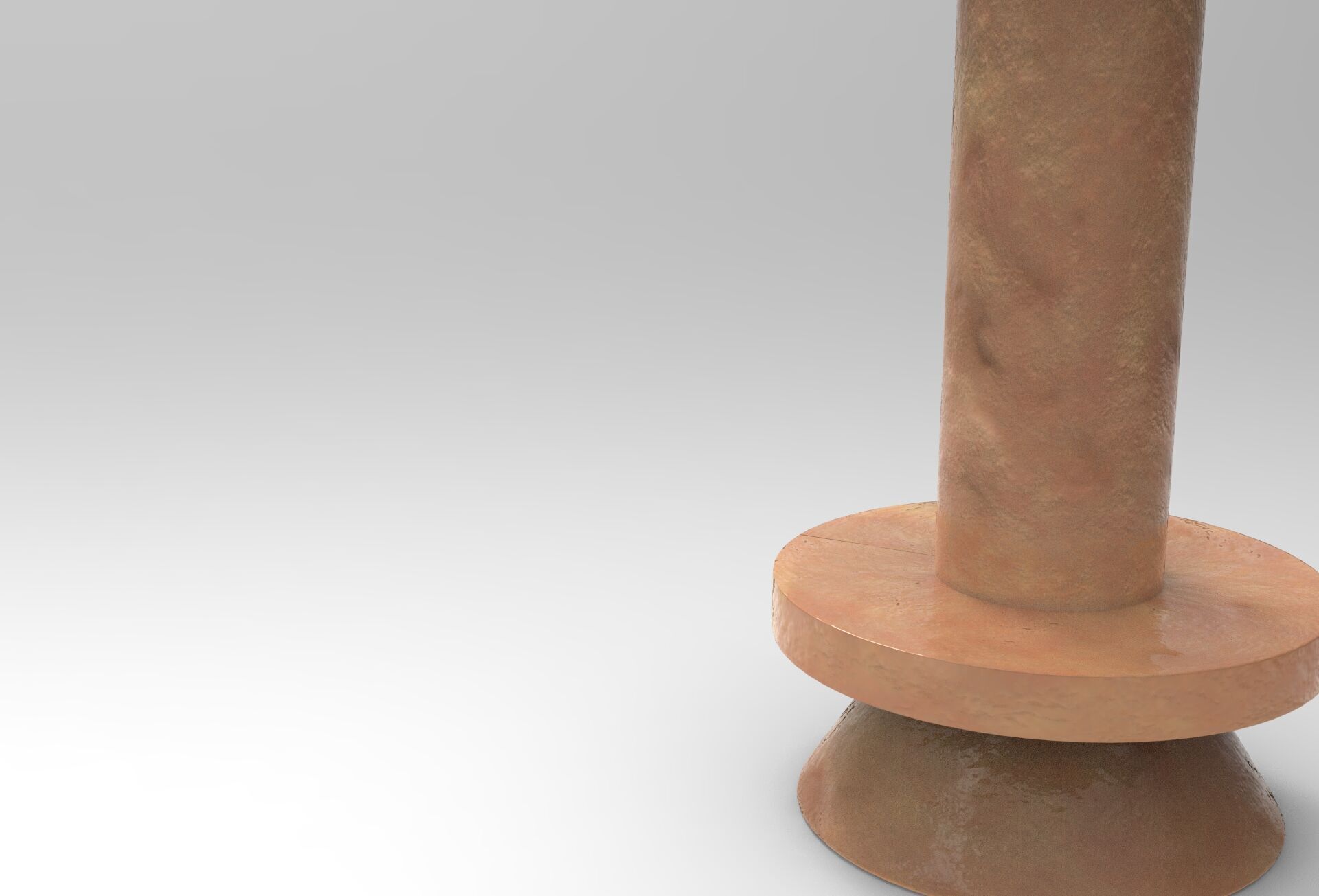 Peaq Stool Low-poly 3D model_3