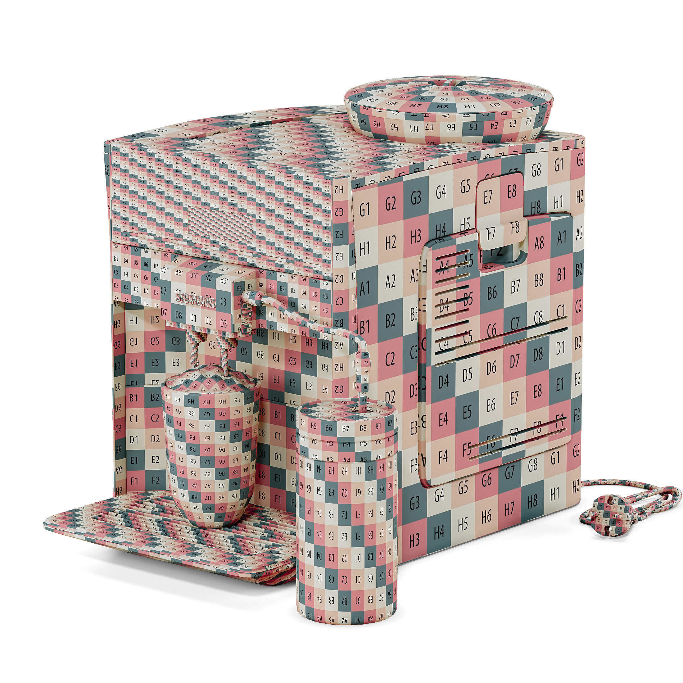 Coffee machine SIEMENS 3D model_11