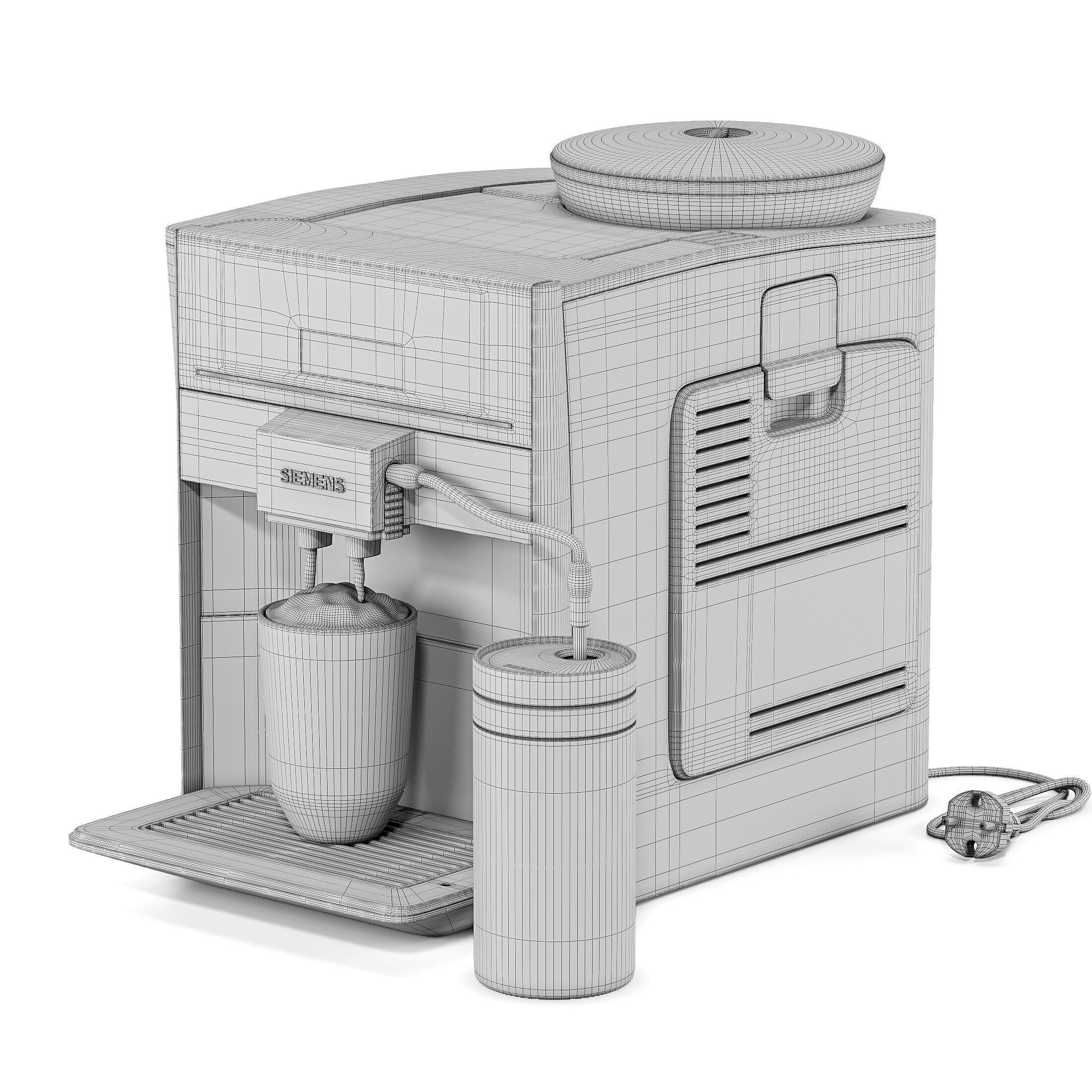 Coffee machine SIEMENS 3D model_12