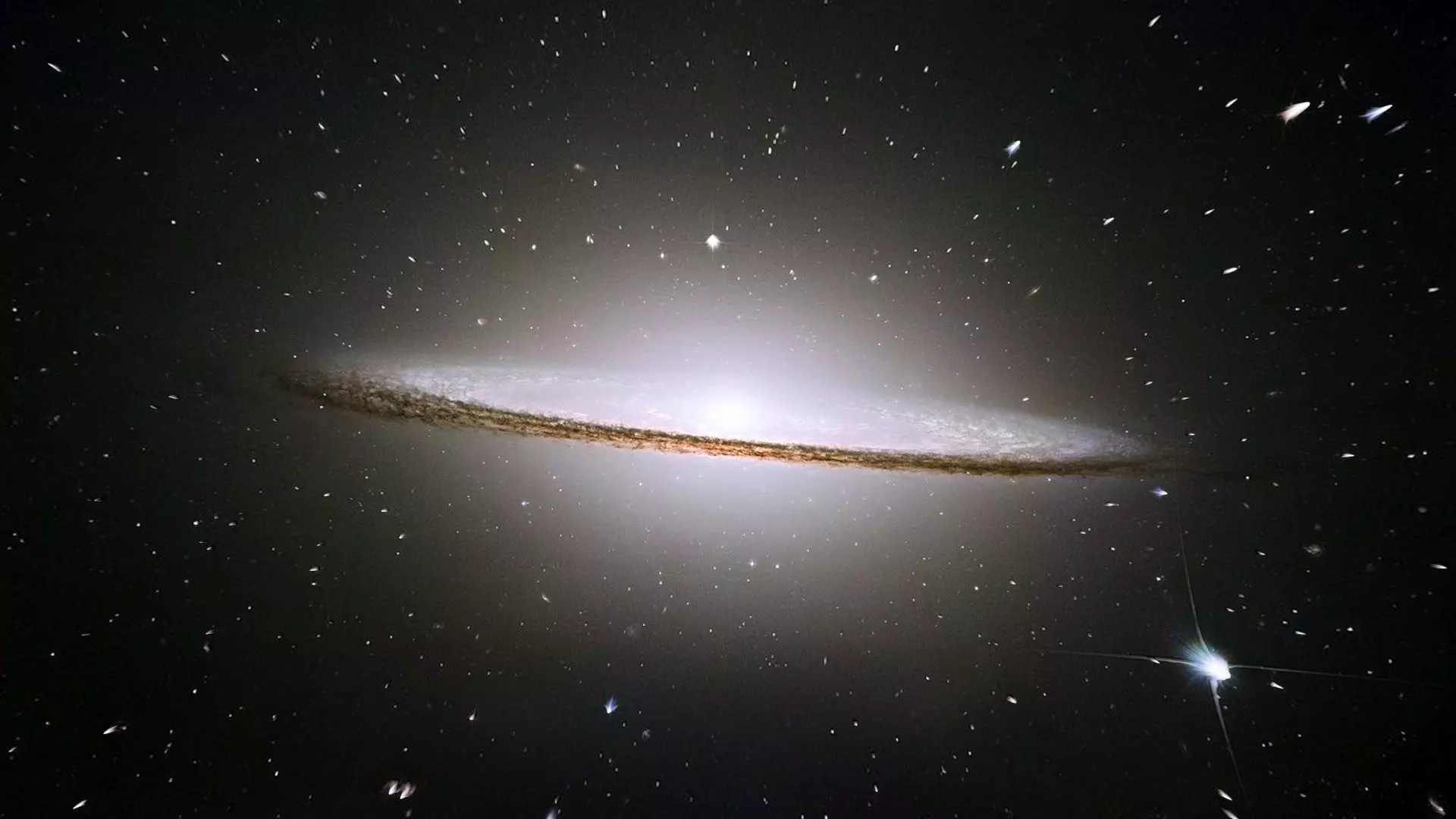 Sombrero Galaxy 3D model