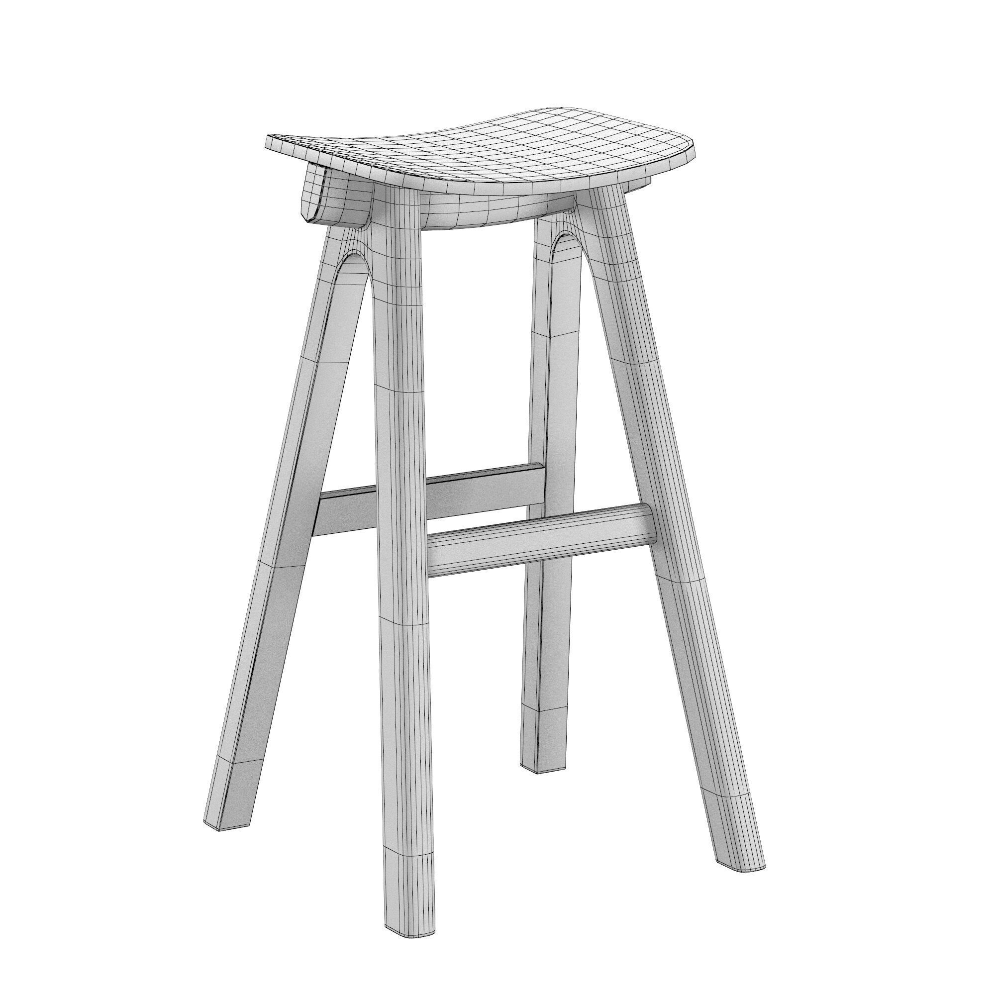 Chevron bar set Dasras 3D model_5