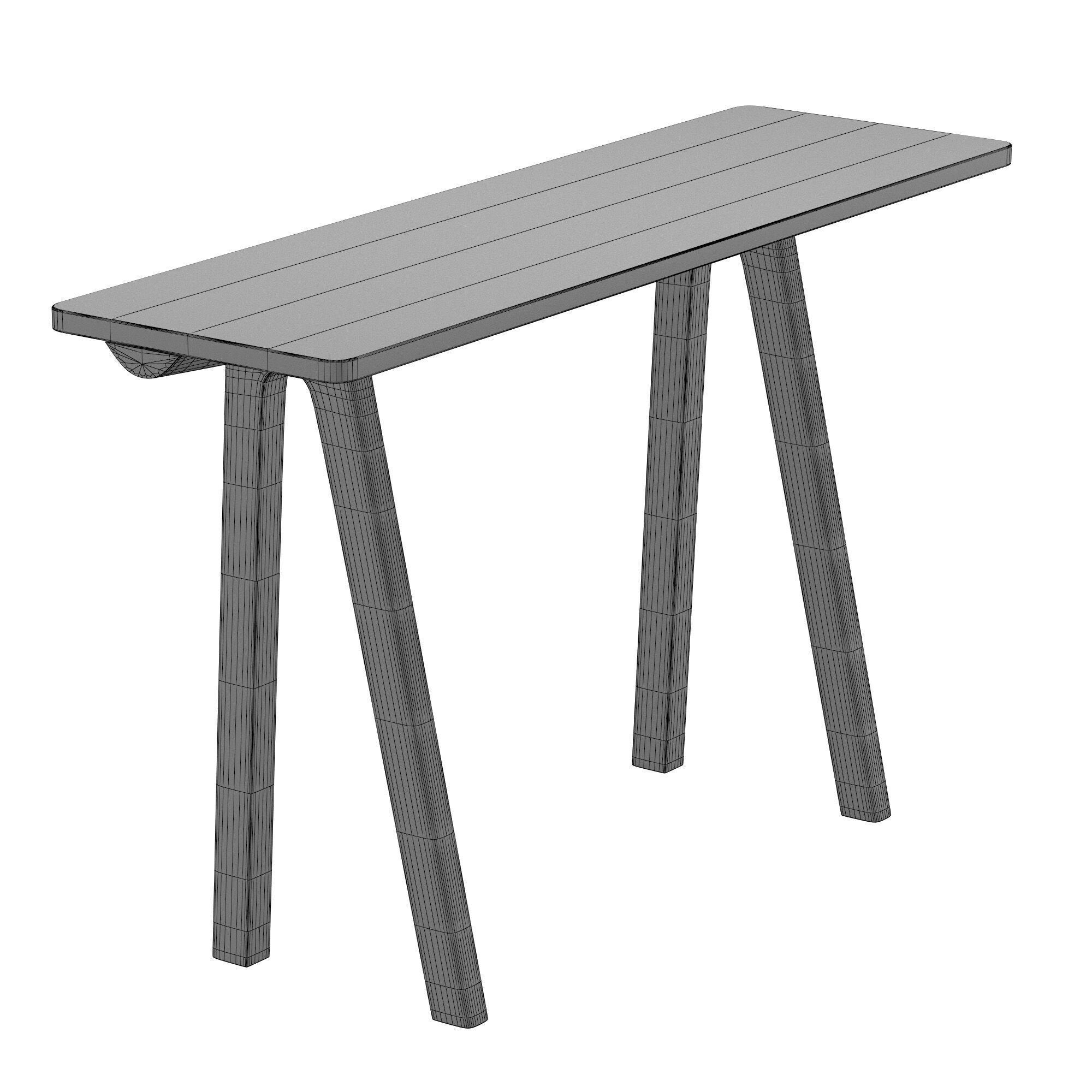 Chevron bar set Dasras 3D model_3