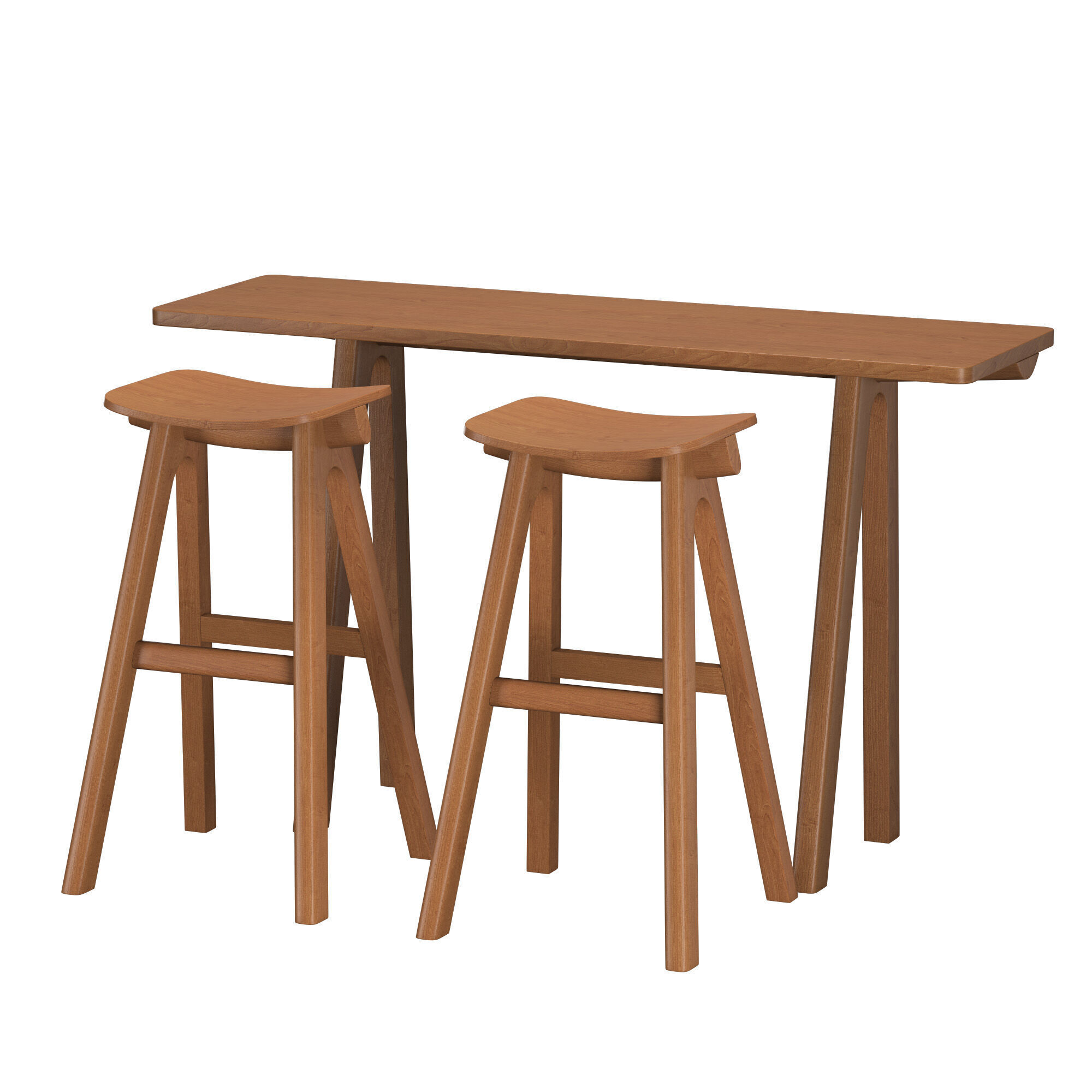 Chevron bar set Dasras 3D model_2