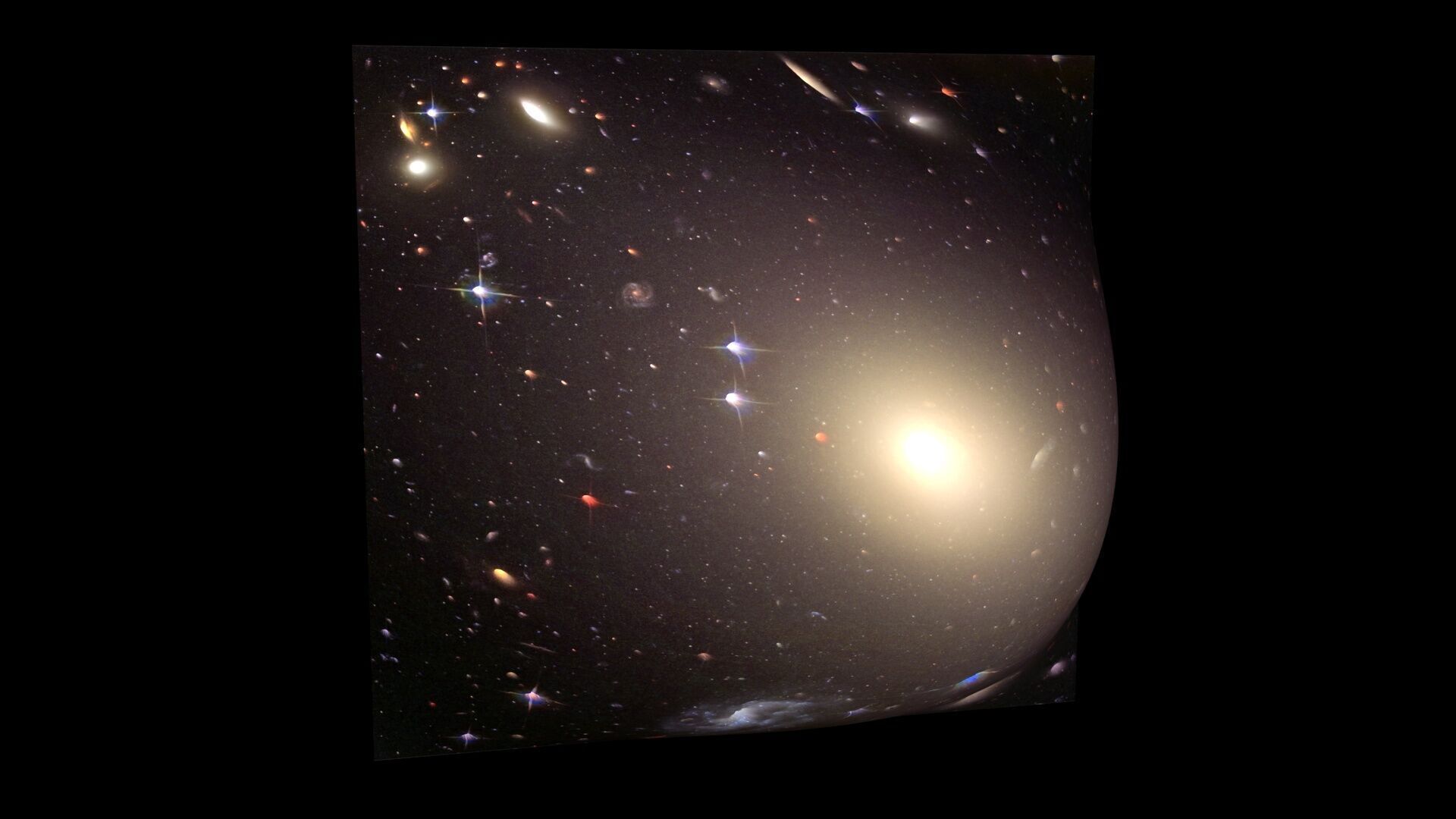 Elliptical Galaxy 3D model_4