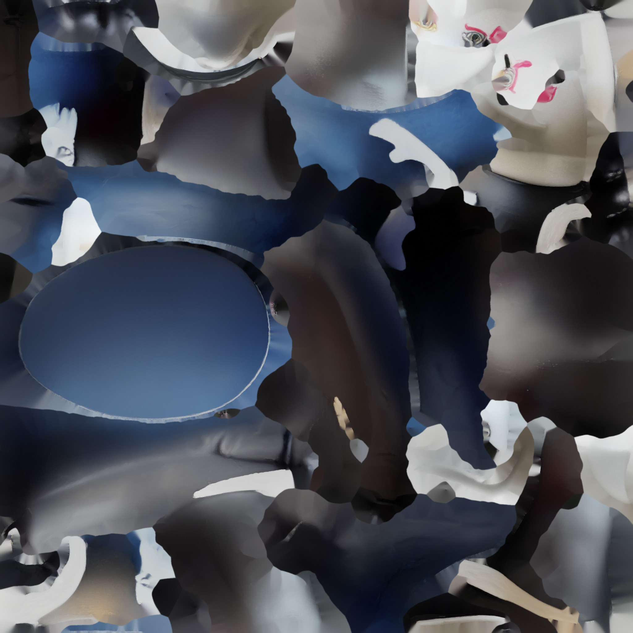 Nun duck 3d model Low-poly 3D model_17