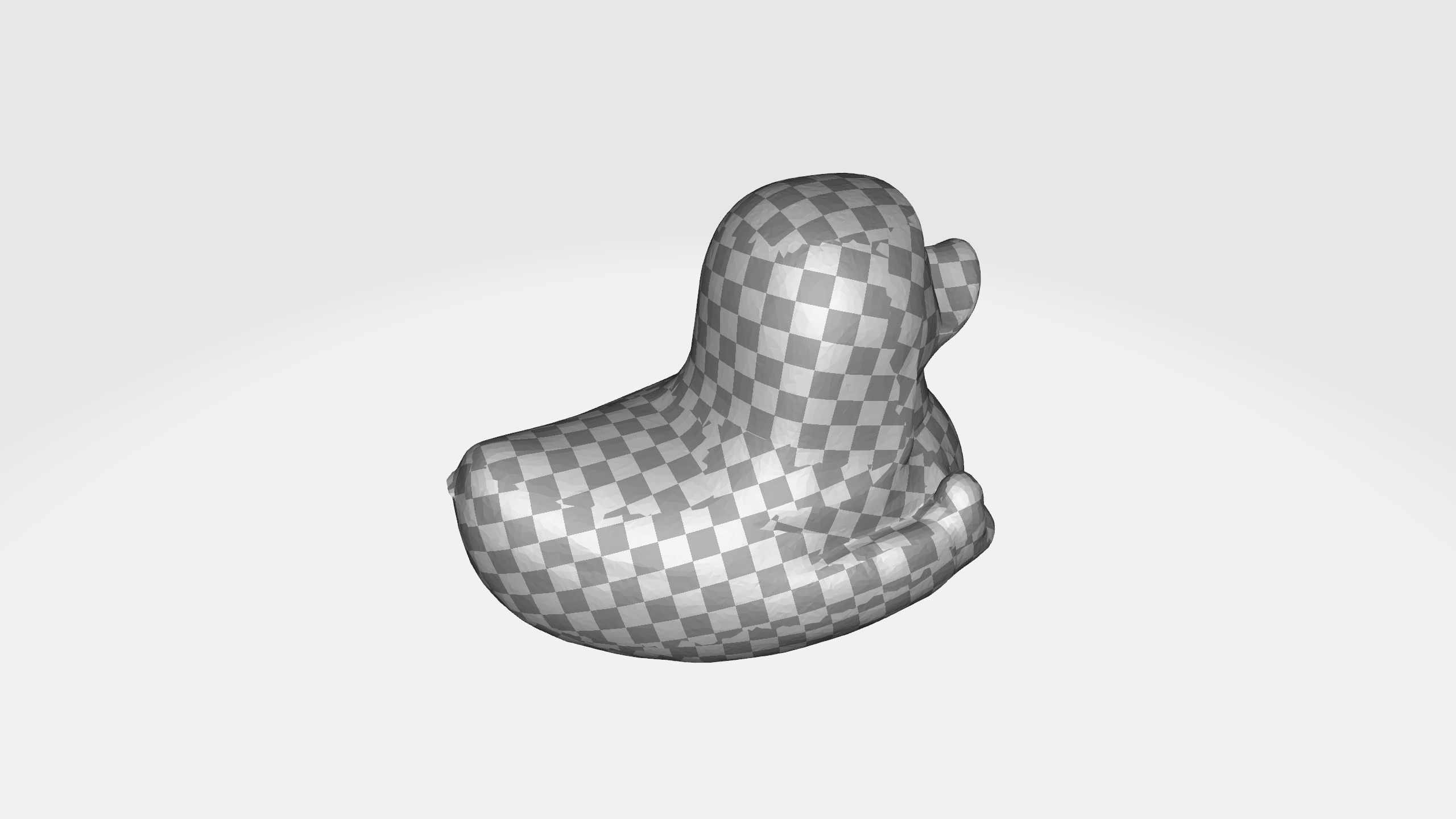 Nun duck 3d model Low-poly 3D model_5