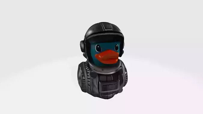 Robot duck 3d model Low-poly 3D model Robot duck 3d model Low-poly 3D model