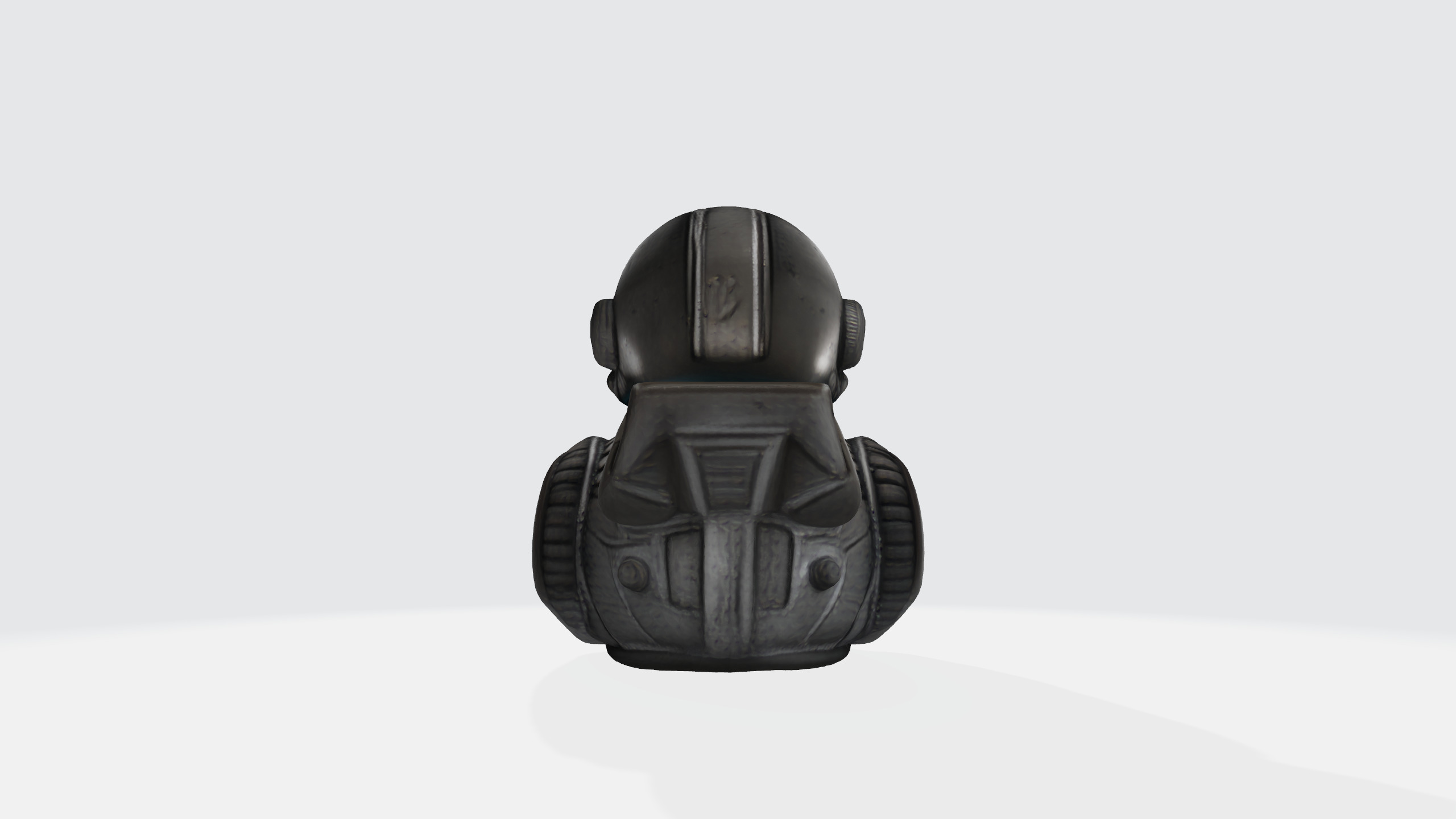 Robot duck 3d model Low-poly 3D model_1