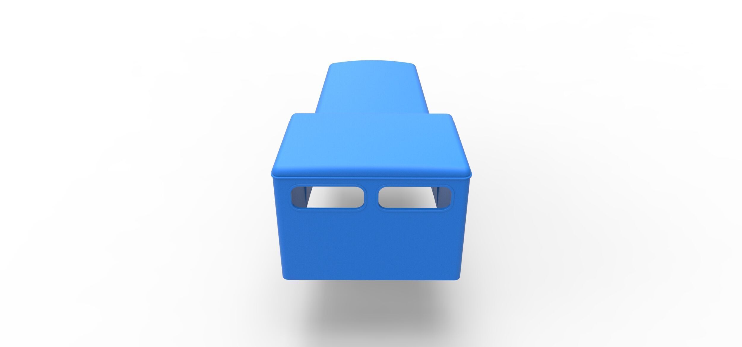 Cab of Vintage GATR Racing Semi truck Scale 1 to 25 3D print model_12