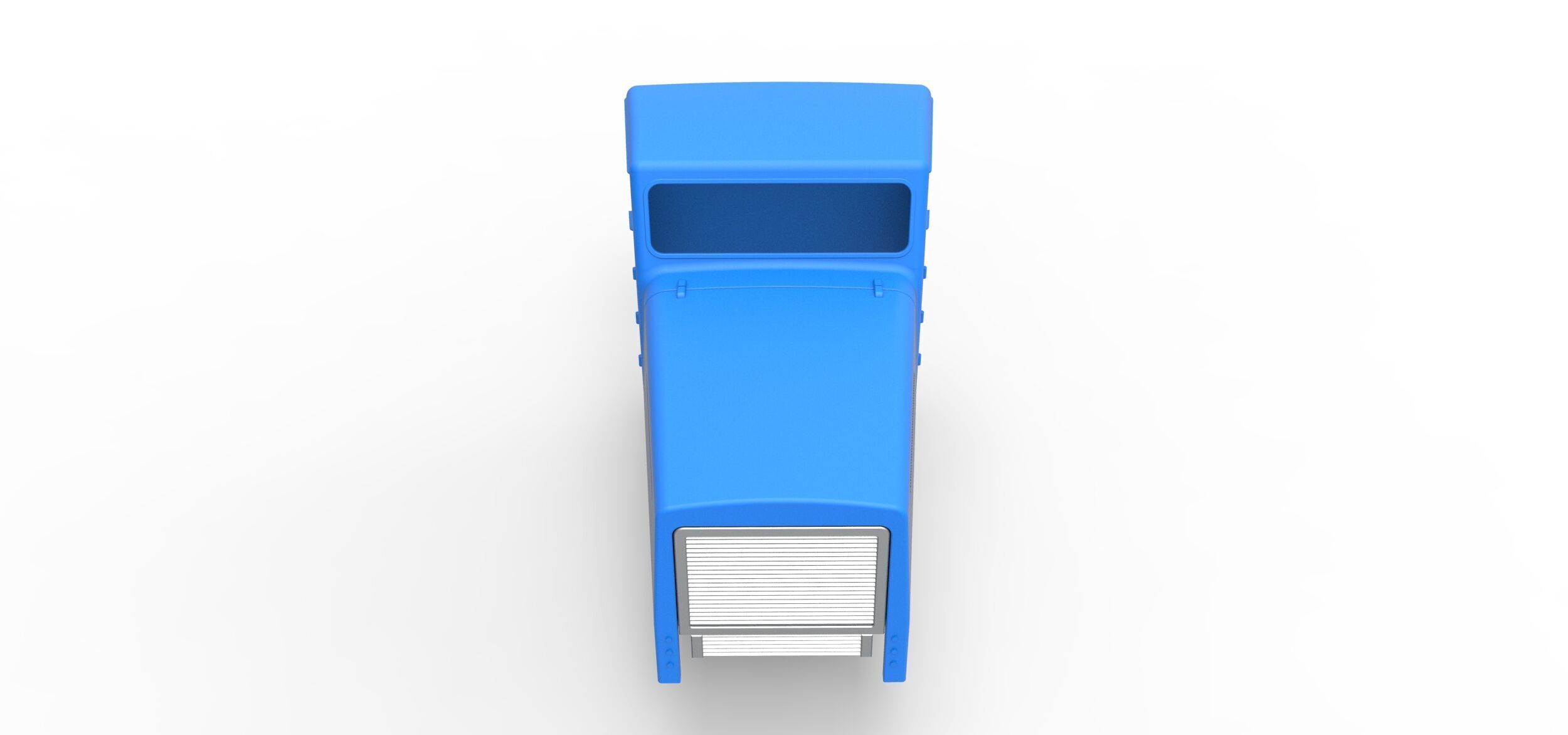 Cab of Vintage GATR Racing Semi truck Scale 1 to 25 3D print model_5