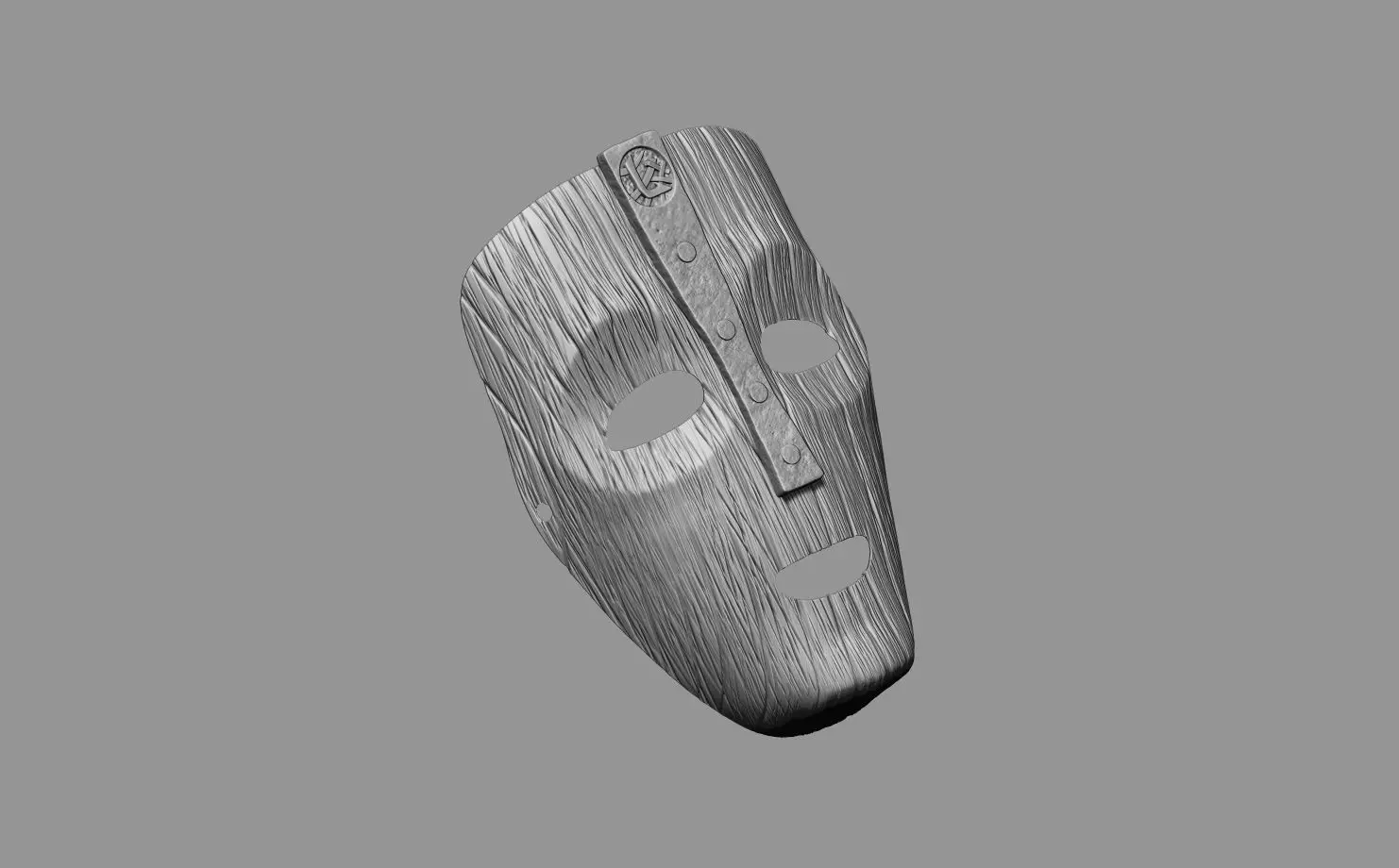 The Mask for 3d printing  3D print model_2