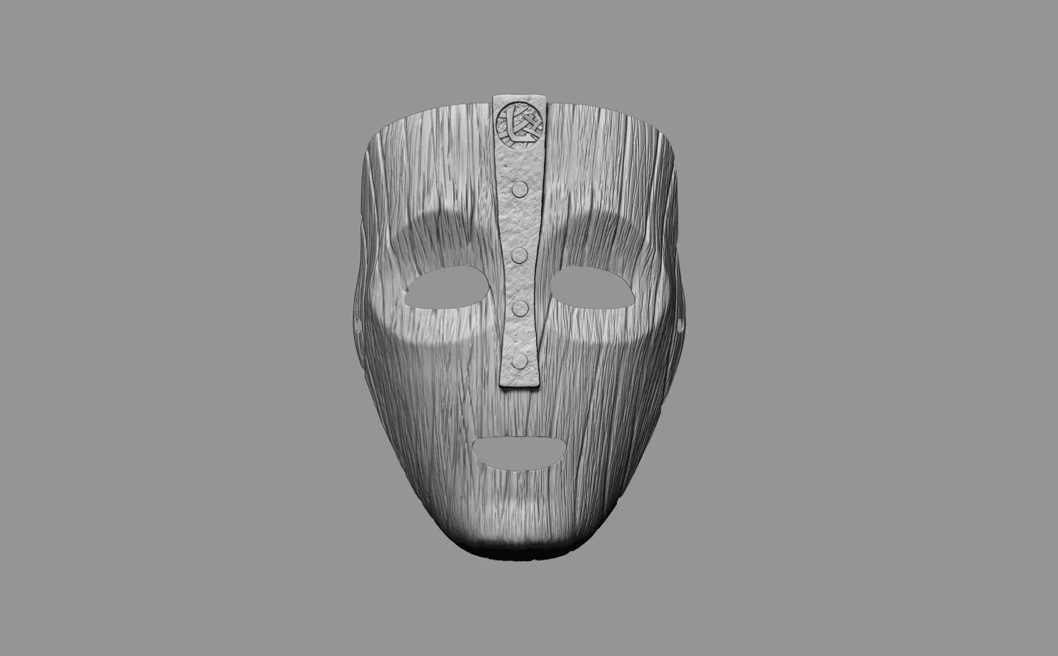 The Mask for 3d printing  3D print model_1