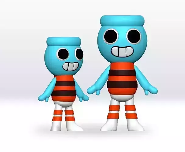 Finn 3D STL Model Dandys World STL file 3D Model Fanart