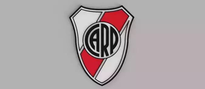 River Plate shield logo 2006 -2022 Wall Picture