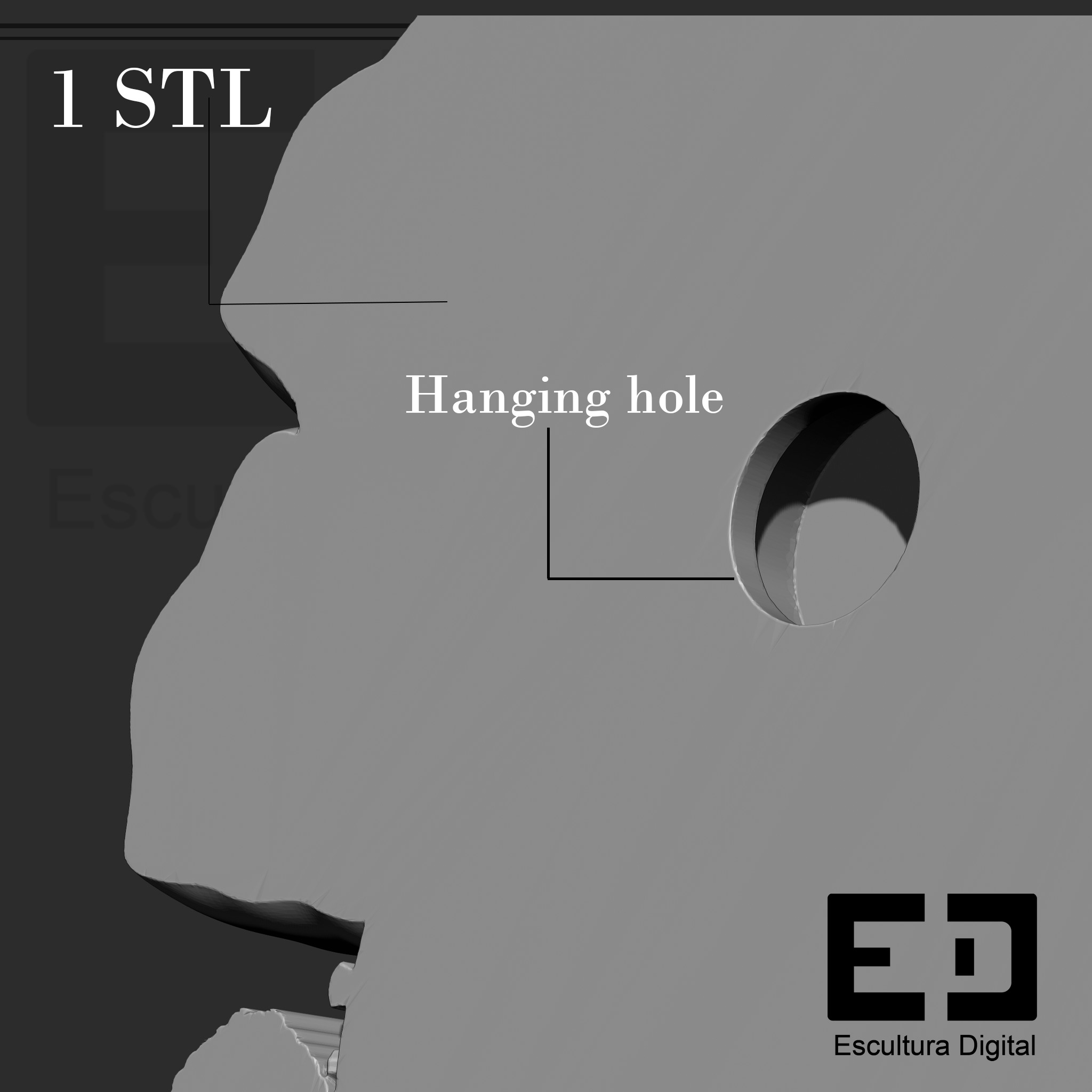 Durga - Ornamento 3D print model_5