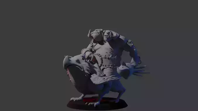 Ogre Magic from Dota 2 3D print model