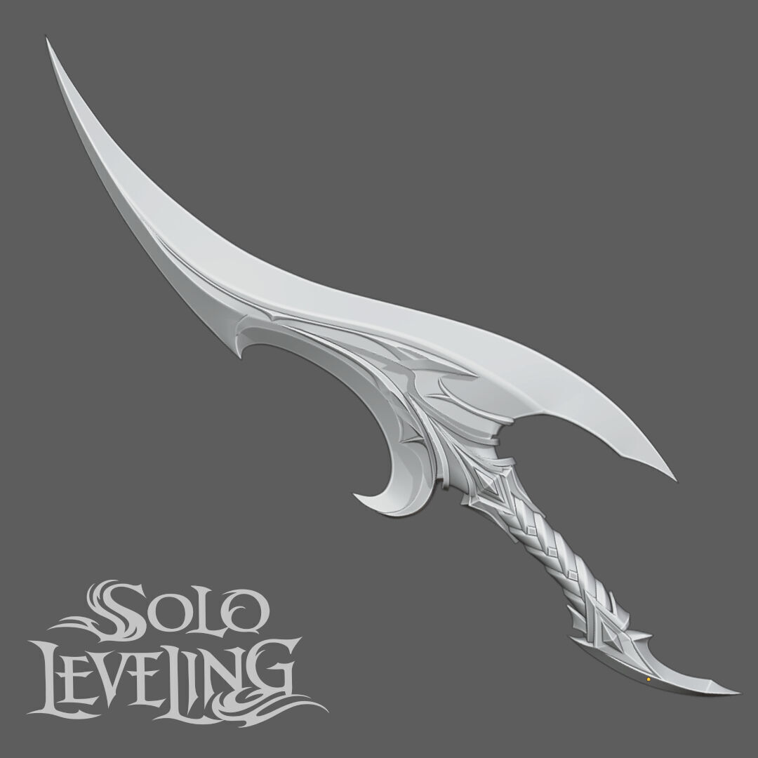 Baruka Dagger - Solo leveling 3D model_1