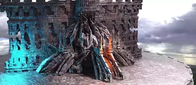 Dark Ages Monolith Dark  Walls 