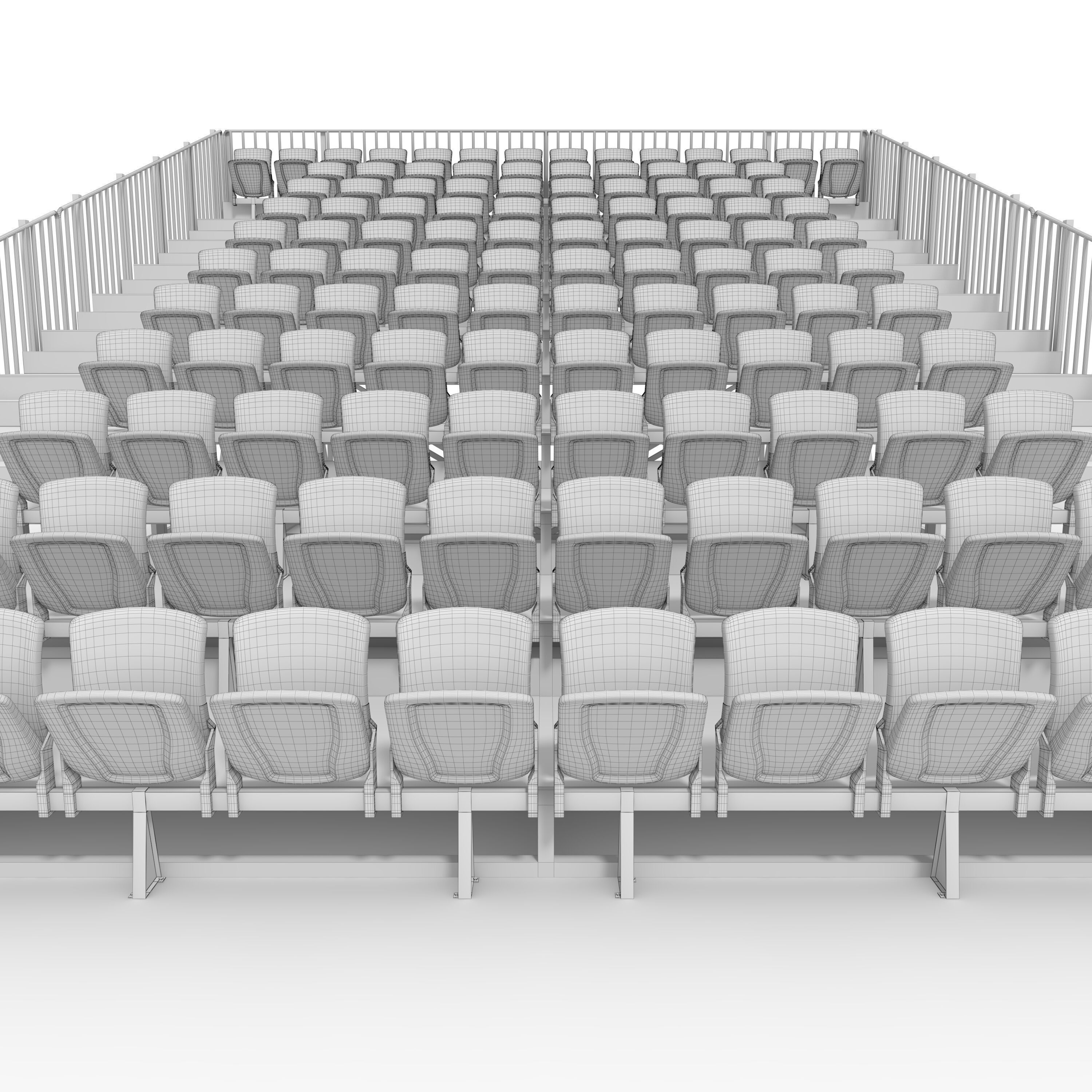 Bleachers 36 3D model_19