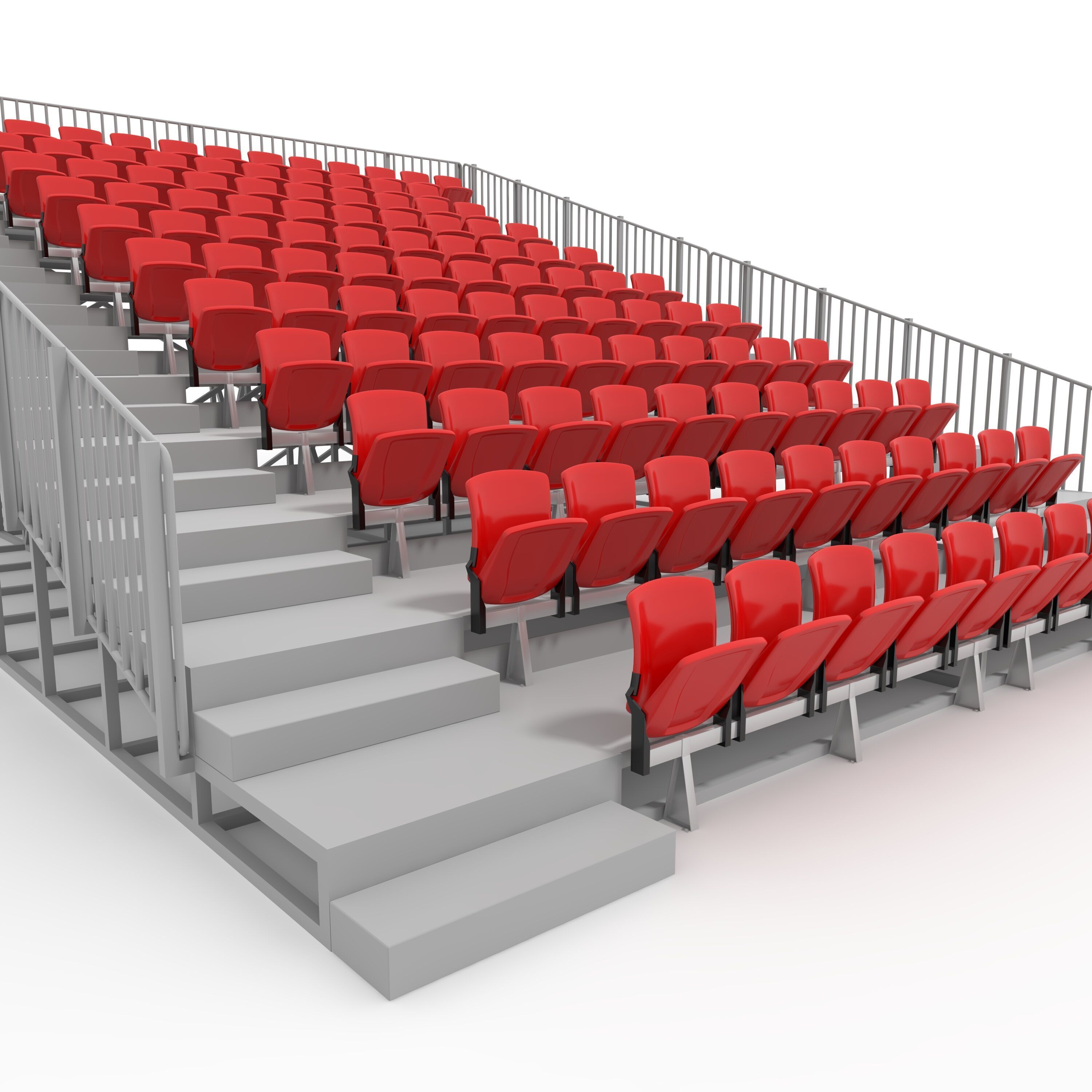 Bleachers 36 3D model_16