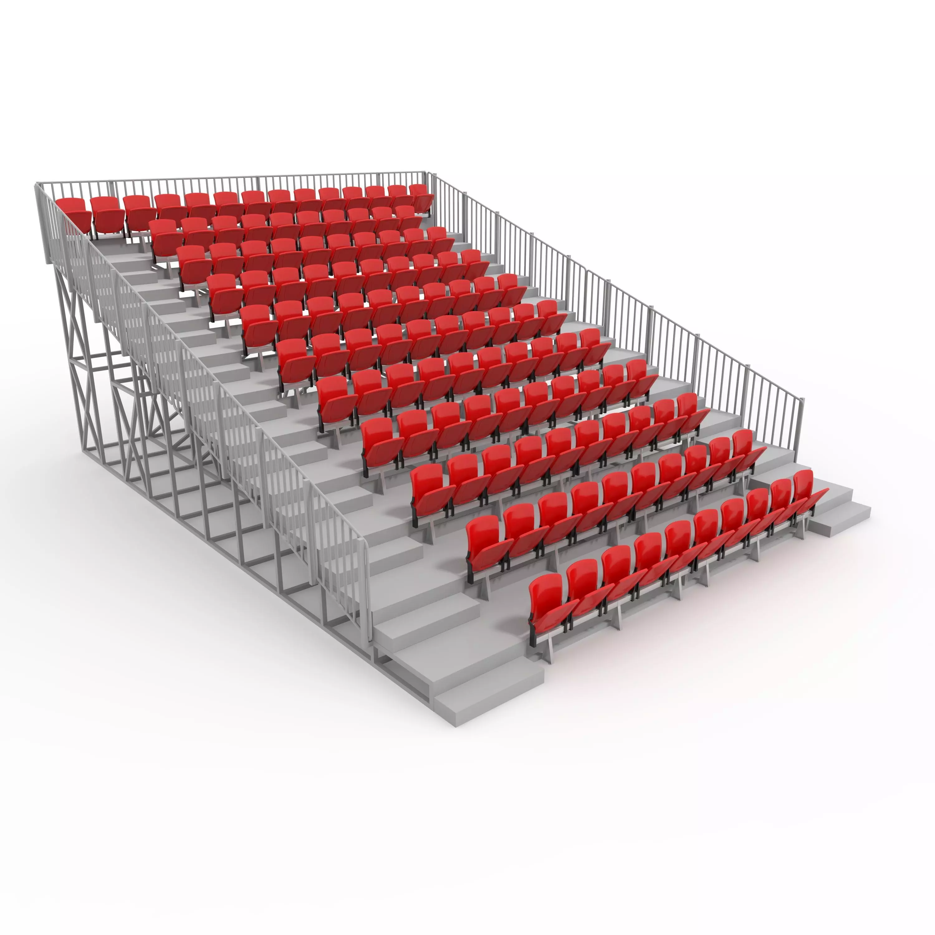Bleachers 36 3D model_0