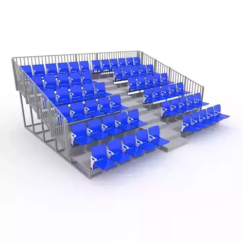 Bleachers 37 3D model