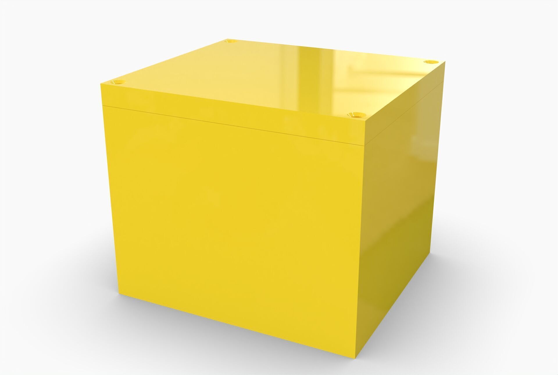 Electrical pvc box 3D print model_3