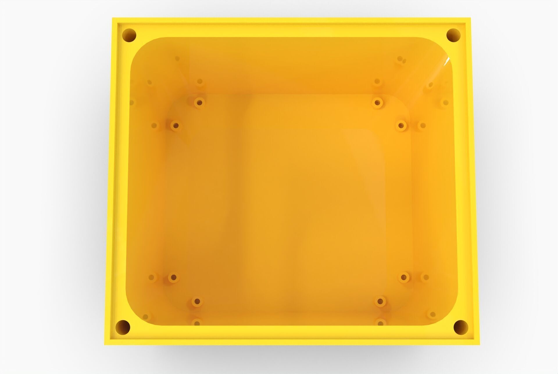 Electrical pvc box 3D print model_2