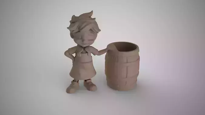 Blacksmith Penholder 3D print model
