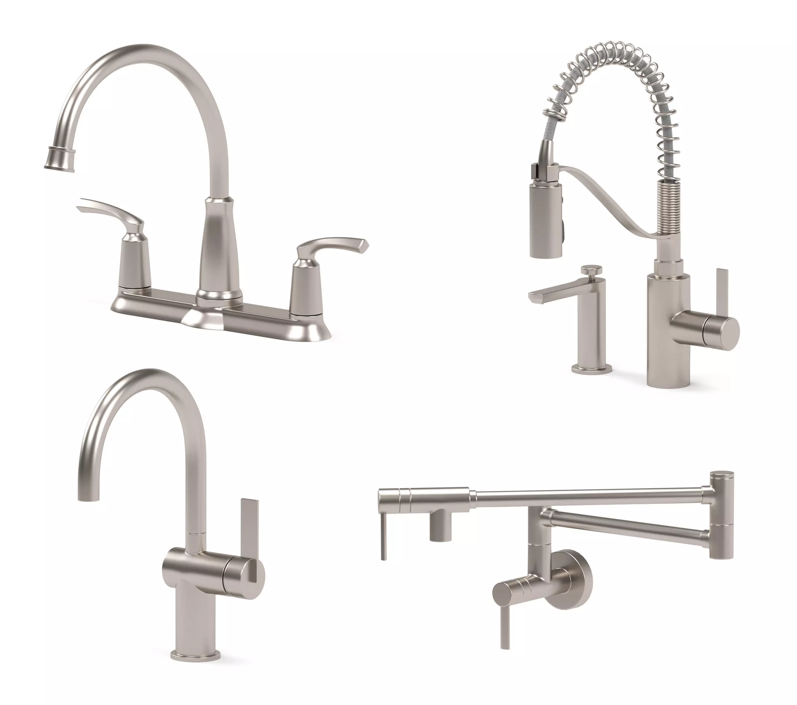 MOEN kitchen faucets 3D model
