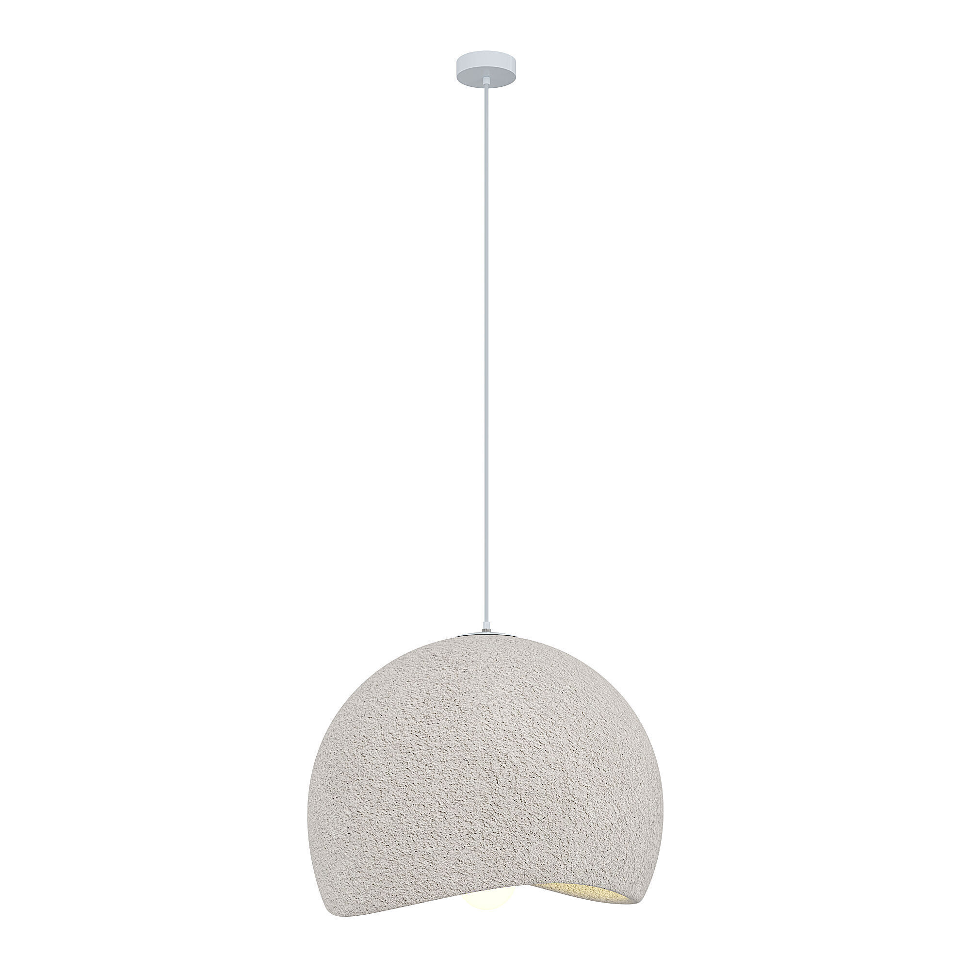 Cloud Linear Wabi sabi Pendant Light Free 3D model_2
