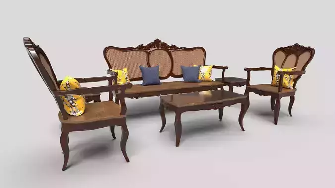 Sofa Wooden set CG1