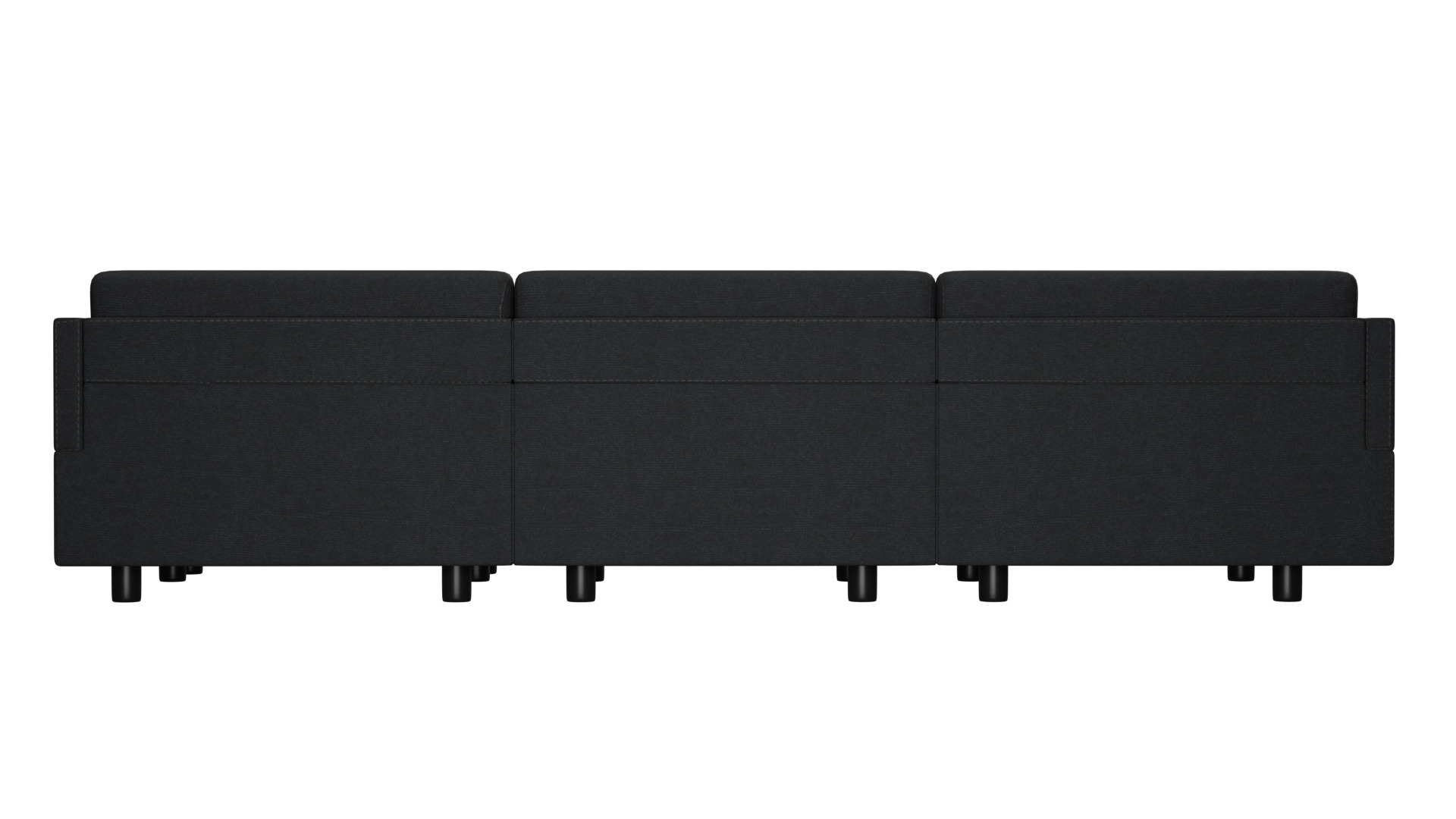 SOFA - L Shaped 4-seat Couch 3D model_3