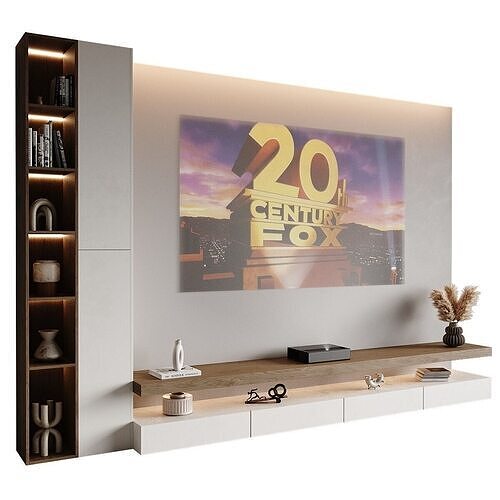 Tv wall 097 3D model
