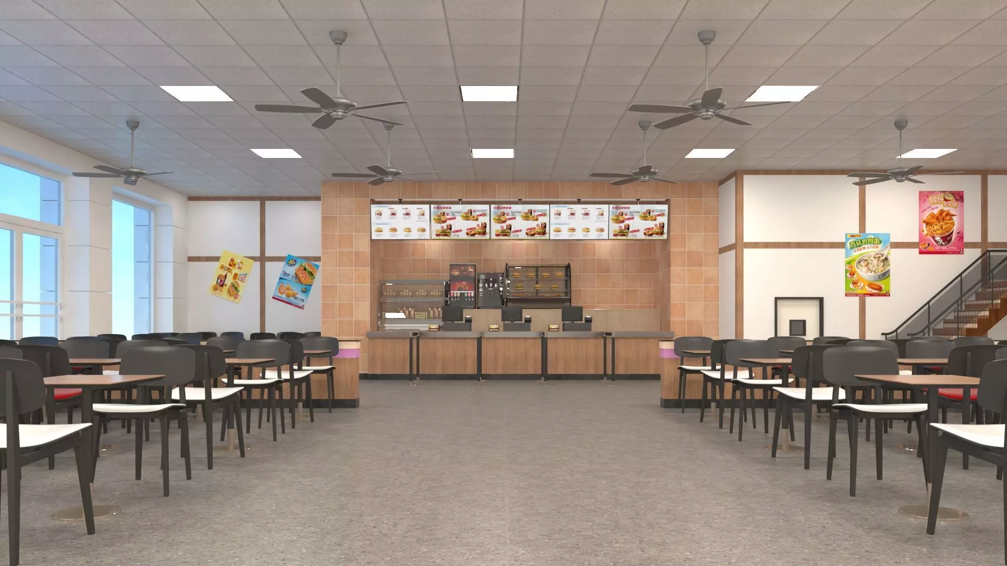 restaurant 3D model_0