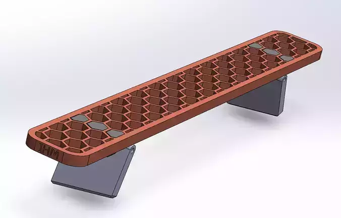3D Printed Laptop Stand 3D print model