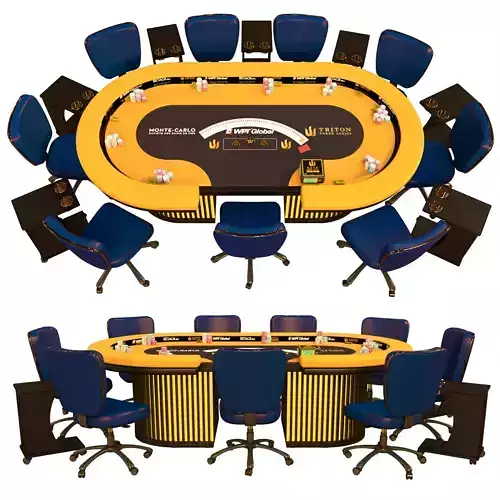 TV Poker table TRITON super series