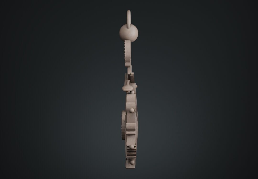 Order of Leopold II Medal 3D print model_19