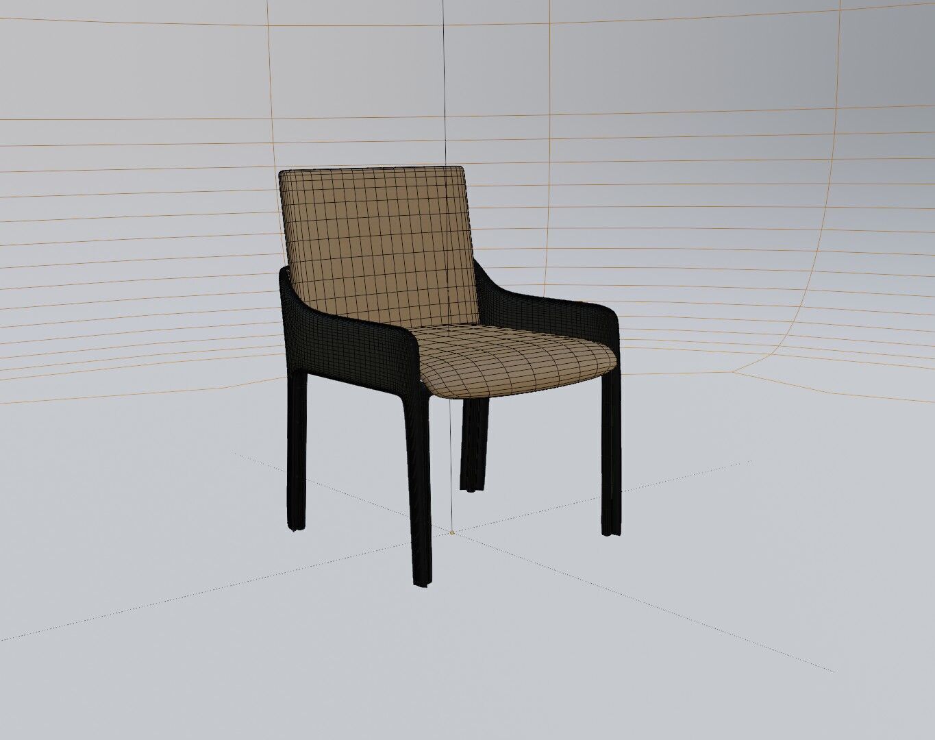 dinging chair 3D model_1