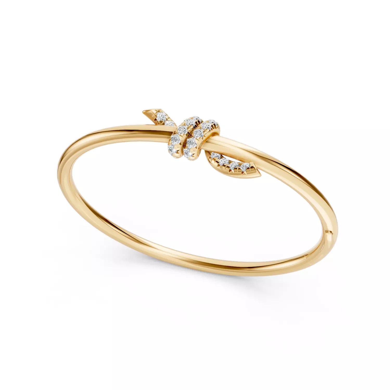 Tiffany Knot Bangle 3D print model_0