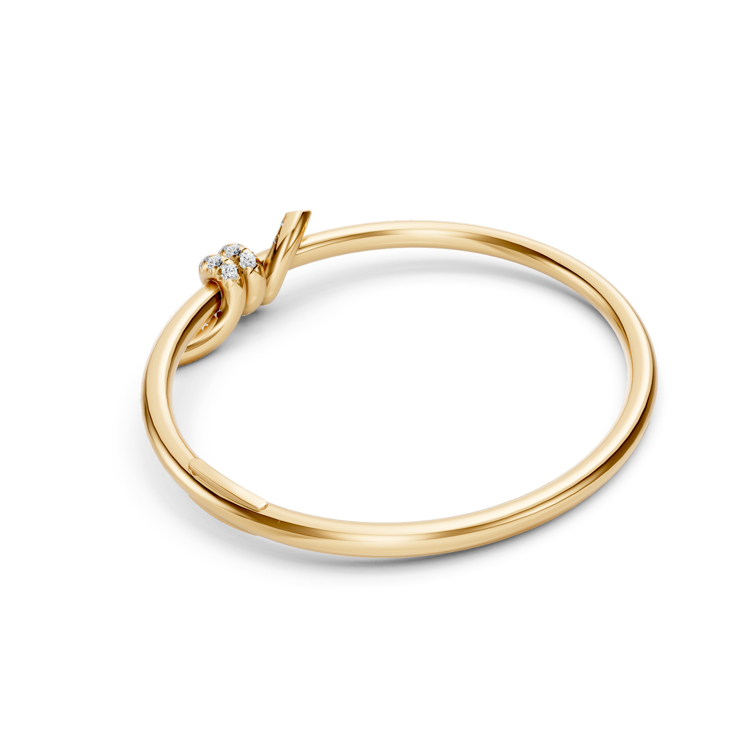 Tiffany Knot Bangle 3D print model_6