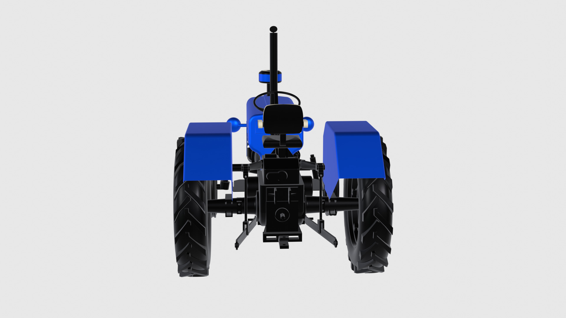 Tractor 3D model 3D model_2