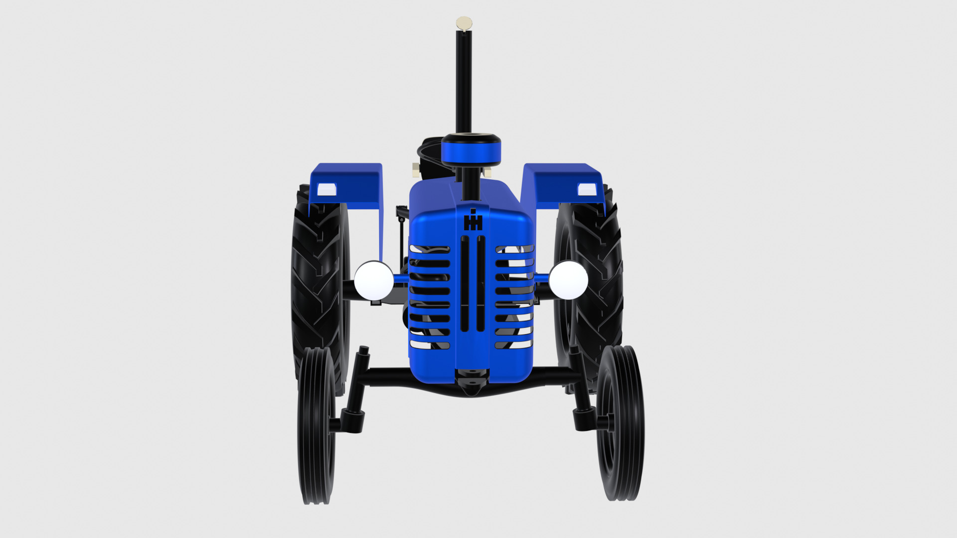 Tractor 3D model 3D model_4