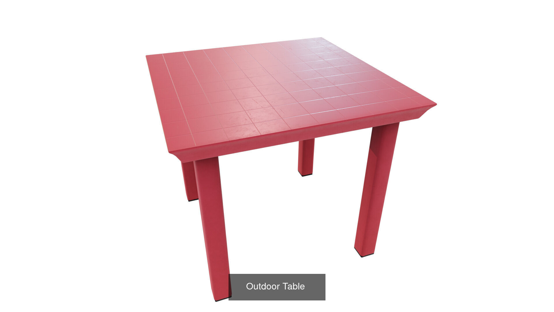 Set of 21 Contemporary Outdoor Tables 3D Model Collection_24