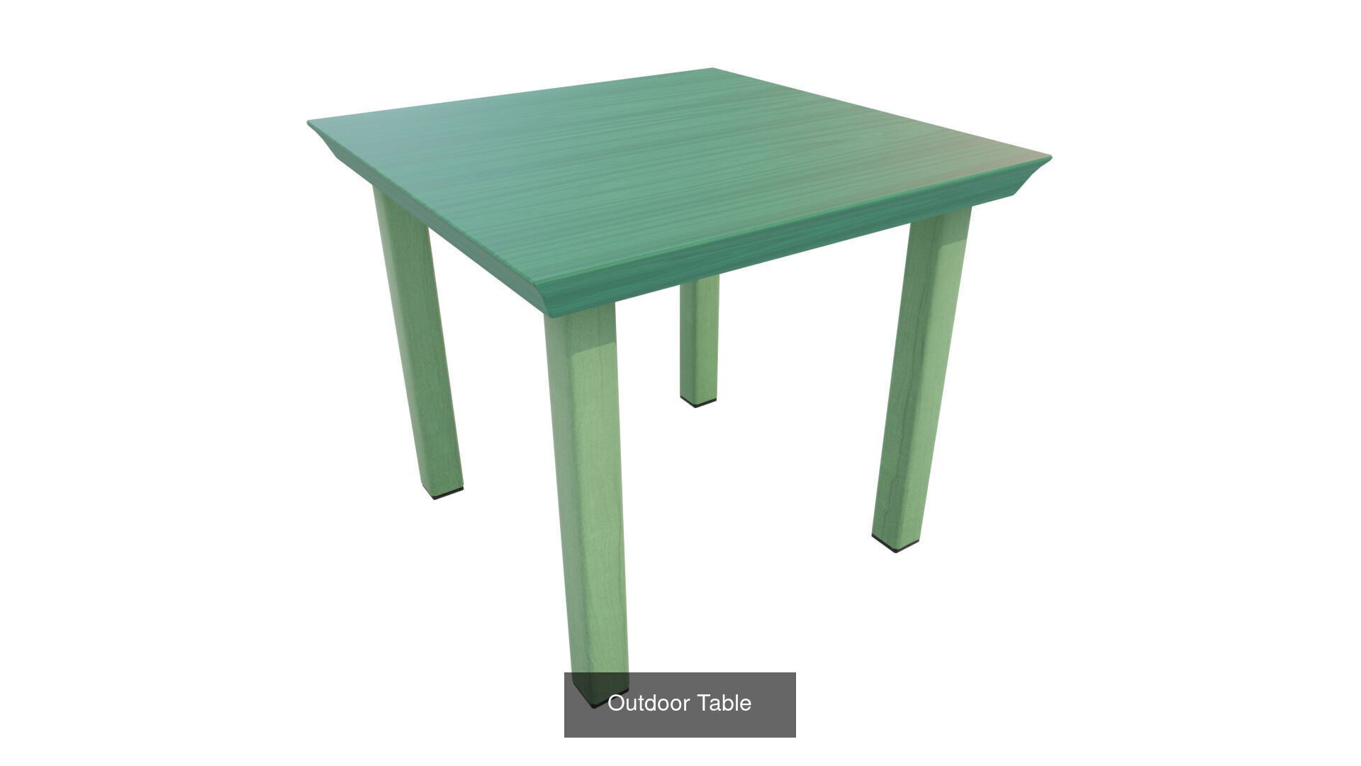 Set of 21 Contemporary Outdoor Tables 3D Model Collection_41