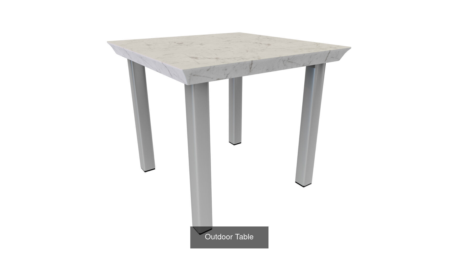 Set of 21 Contemporary Outdoor Tables 3D Model Collection_33